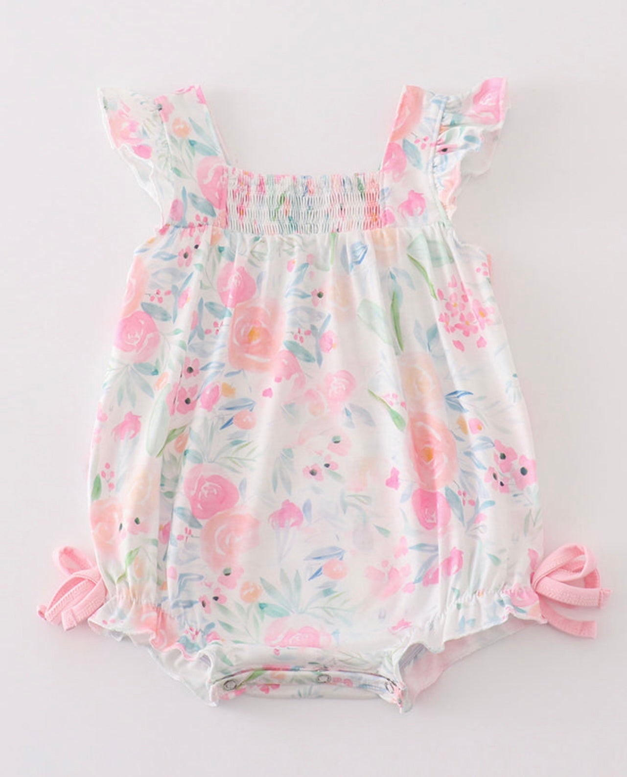 Lily Floral Bubble Romper