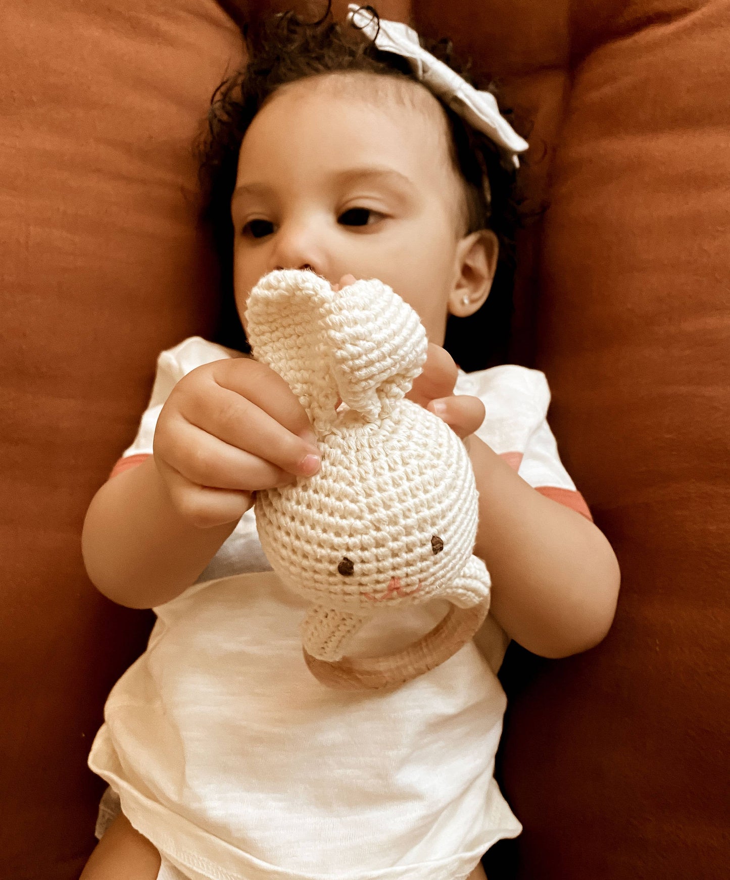 Pippa Crochet Bunny Rattle