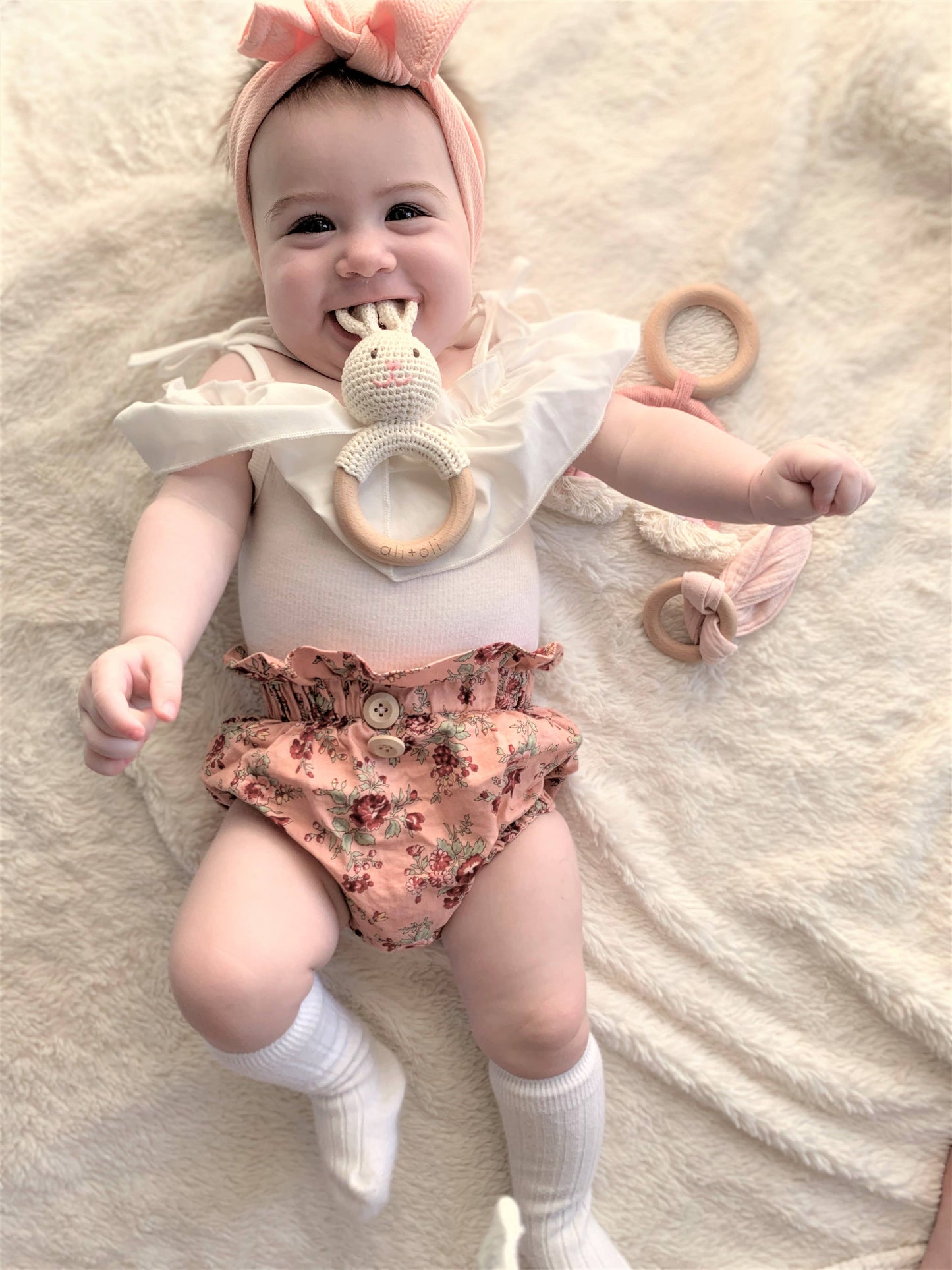 Pippa Crochet Bunny Rattle