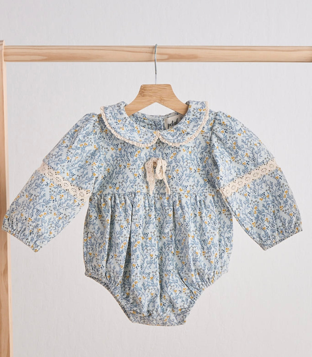 Margot Floral Corduroy Romper