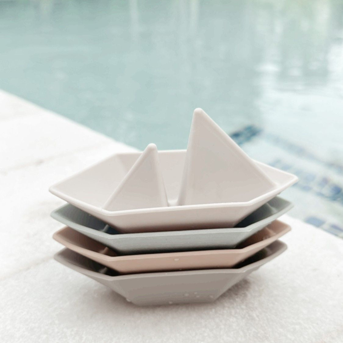 Ali+Oli (4-pc) Boat Bath Toy Set