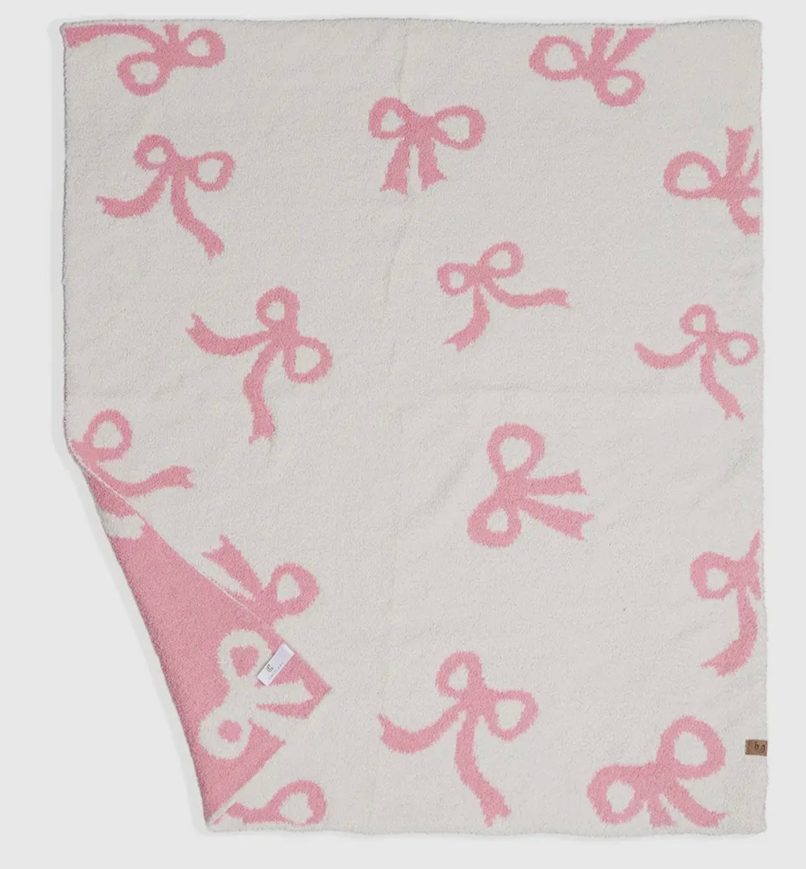 Bebé Luxe Blanket | Pink Bows