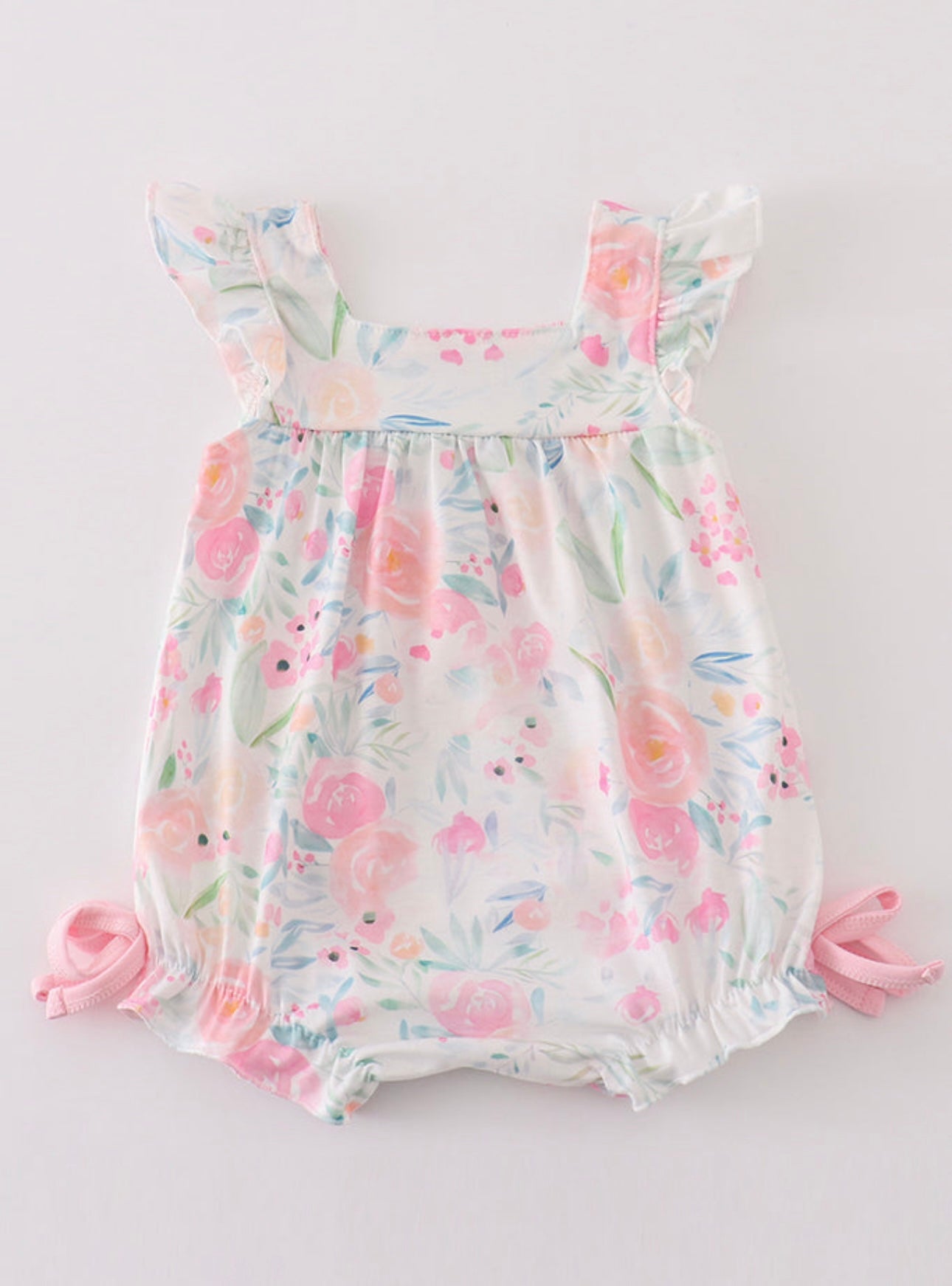 Lily Floral Bubble Romper