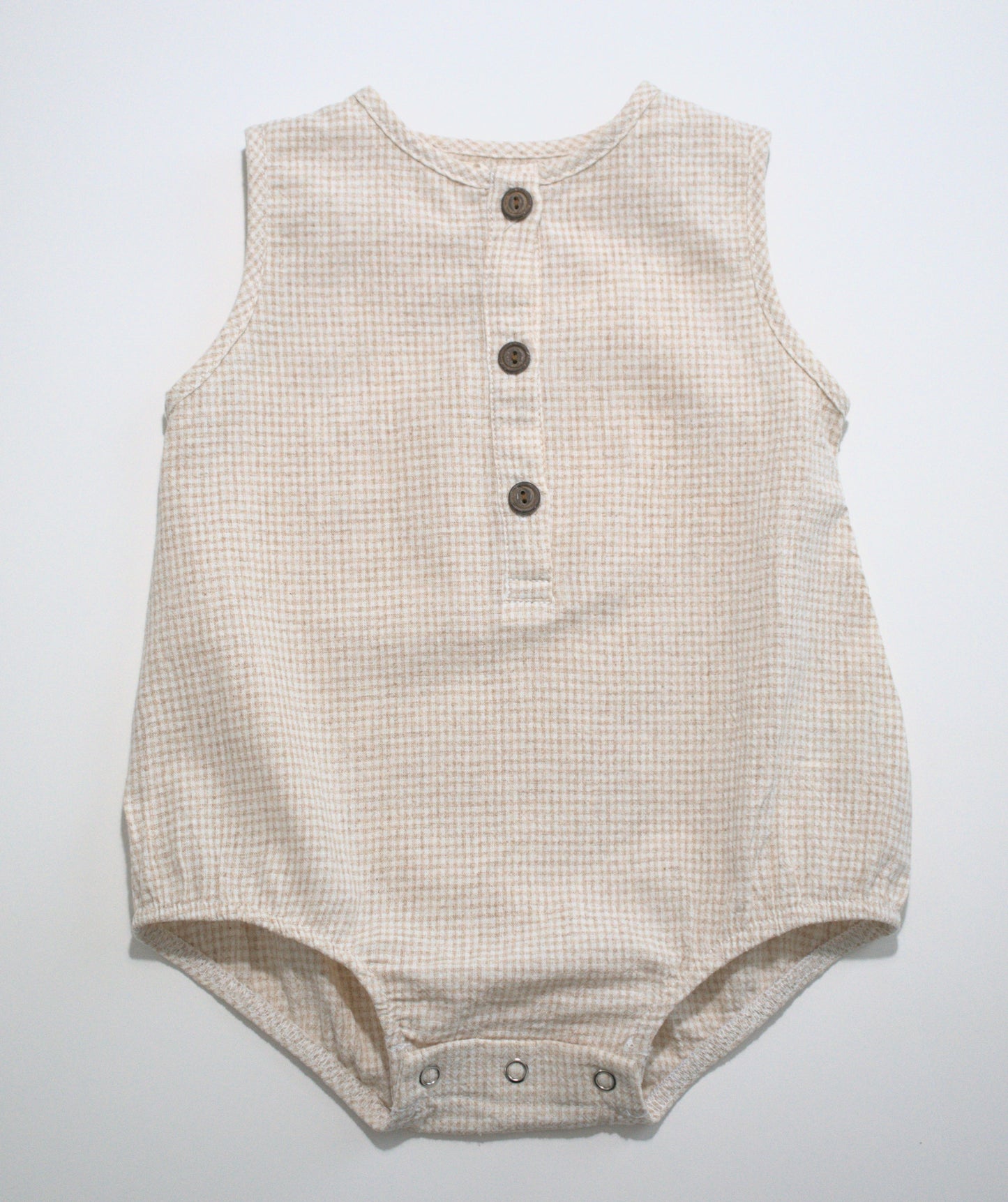 James Linen Romper
