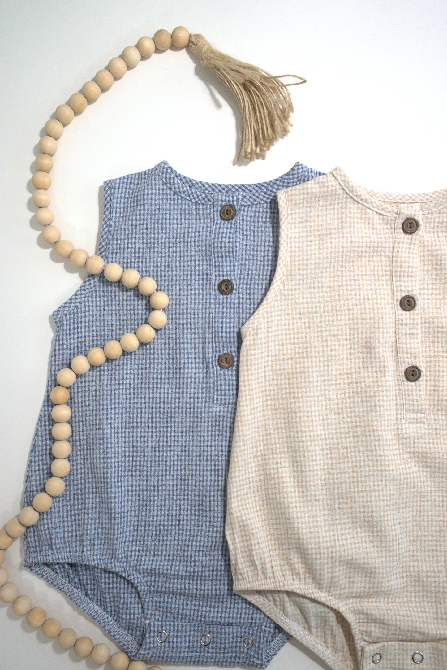 James Linen Romper