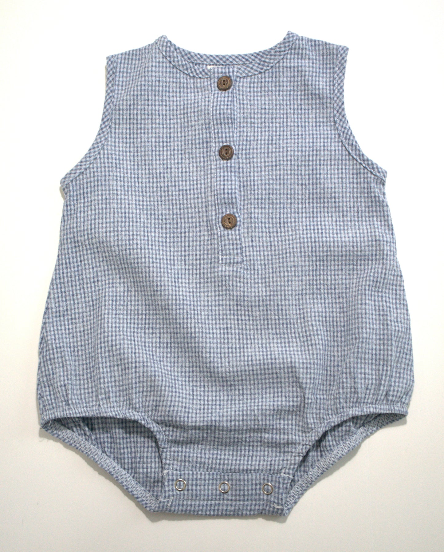 James Linen Romper