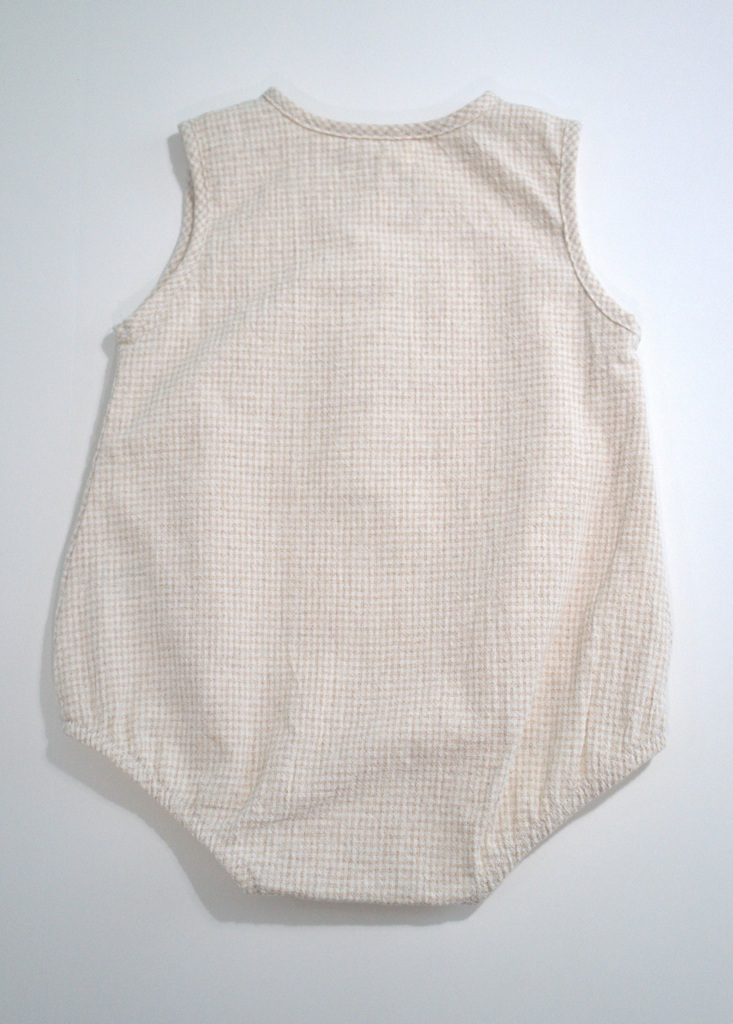 James Linen Romper