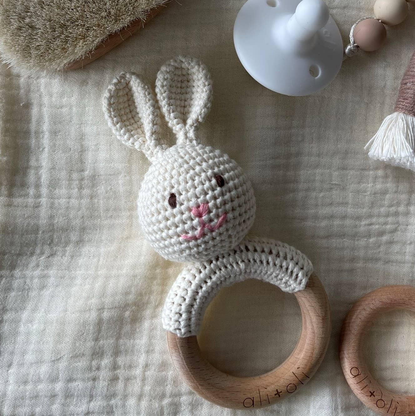 Pippa Crochet Bunny Rattle