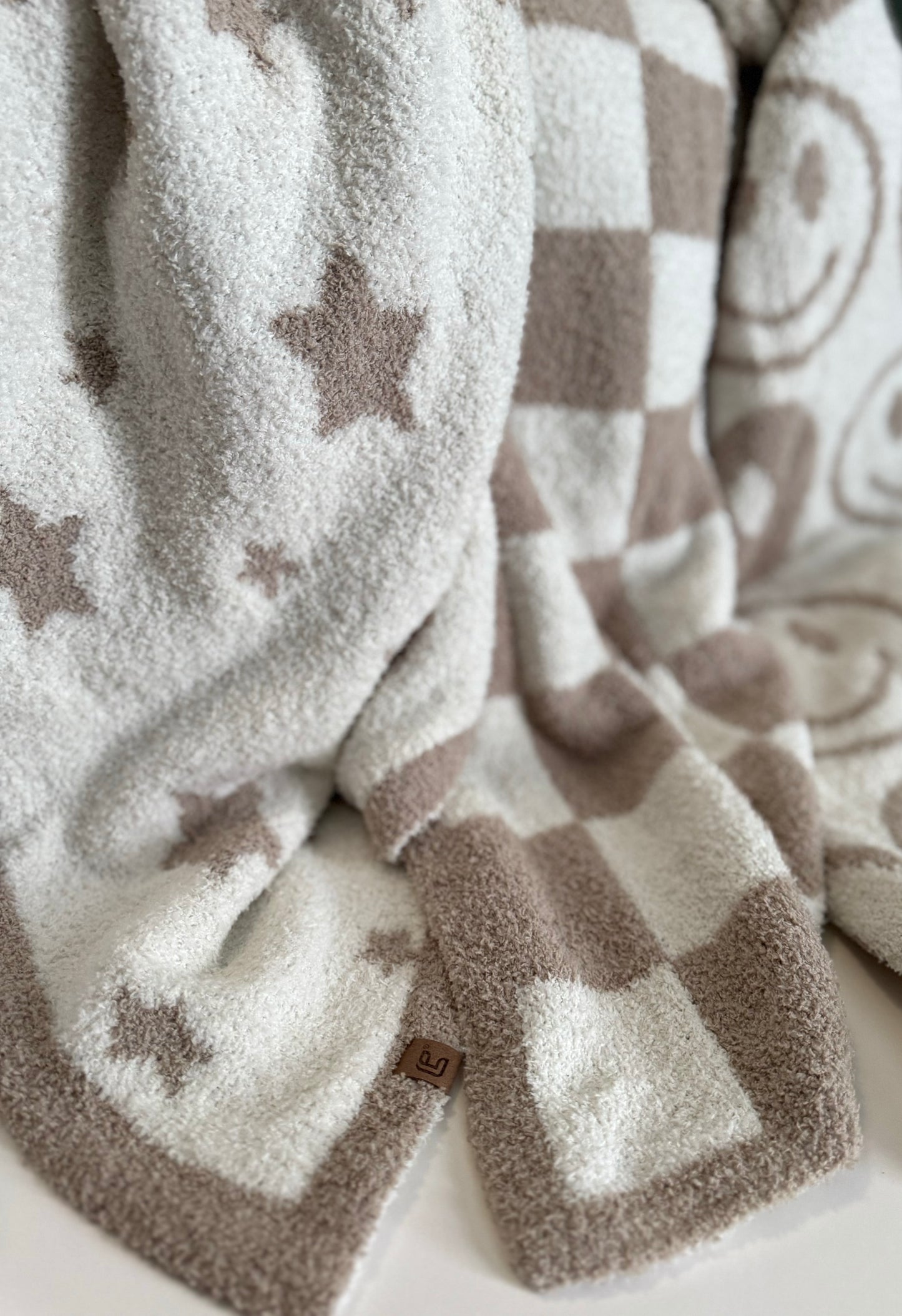 Bebé Luxe Blanket | Neutral Stars